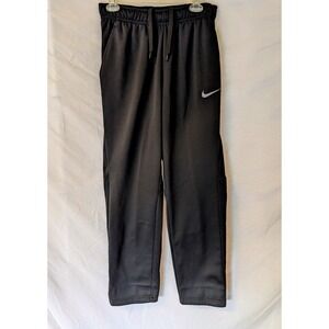Nike Dri-FIT Therma Training Pants Men S Black Fleece Lined Athletic 800191-010